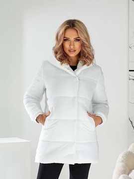 АРТ-1005 Куртки женские зимние средней длины