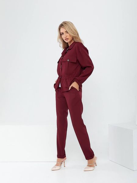 Костюм трійка, арт. 457, колір бордо 457 фото