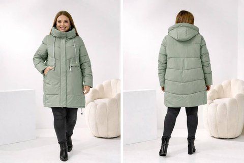 Зимова куртка зеленого кольору арт. 3035 4882707s3 фото