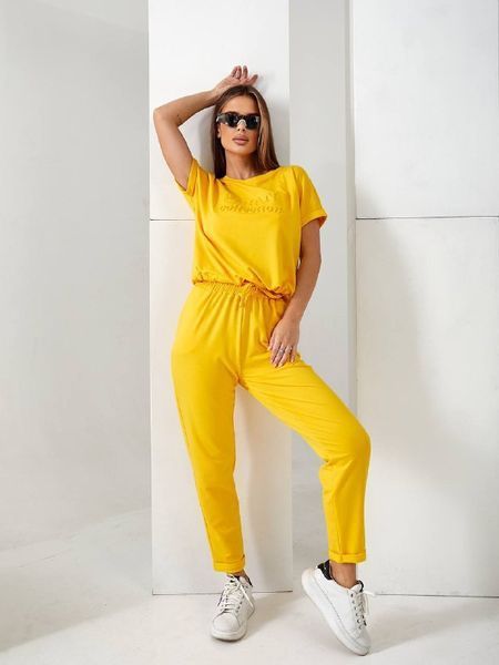 Костюм 473 желтый 473 фото